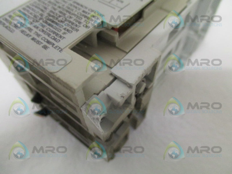 ALLEN BRADLEY 140A-C2A-A25 SER. A CIRCUIT BREAKER 0.16-0.25A (CRACKED)  UNMP