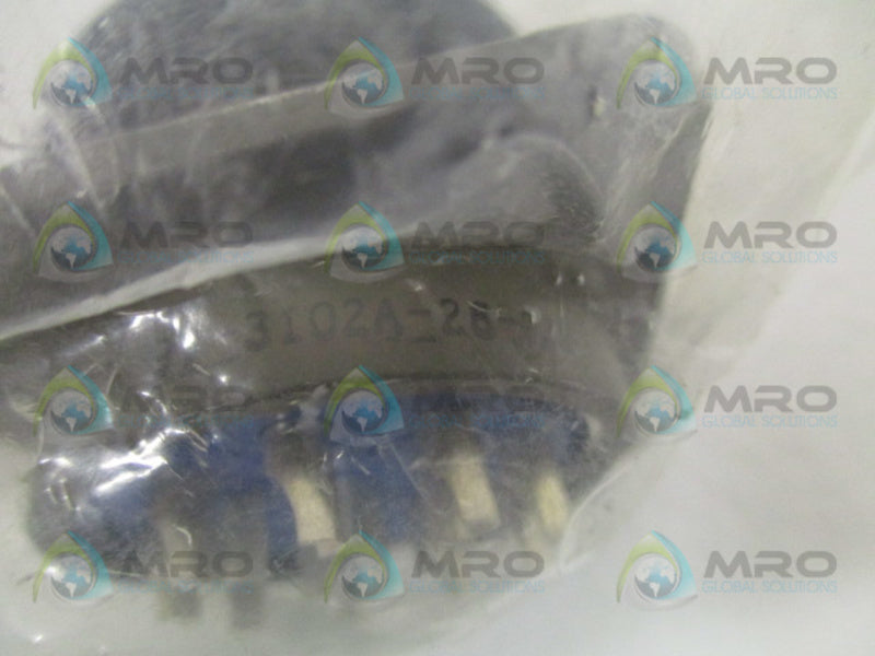 AMPHENOL 97-3102A28-20S CIRCULAR CONNECTOR  NSNP
