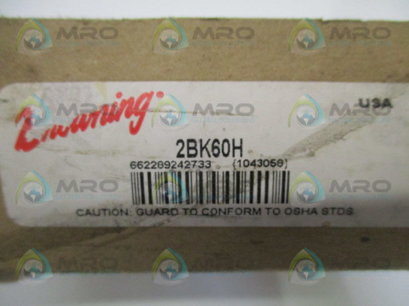 BROWNING 1043058 2BK60H V-BELT PULLEY  NSMP
