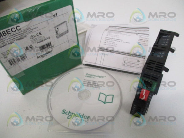 SCHNEIDER PowerLogic PM8ECC ETHERNET COMMUNICATIONS CARD NSMP