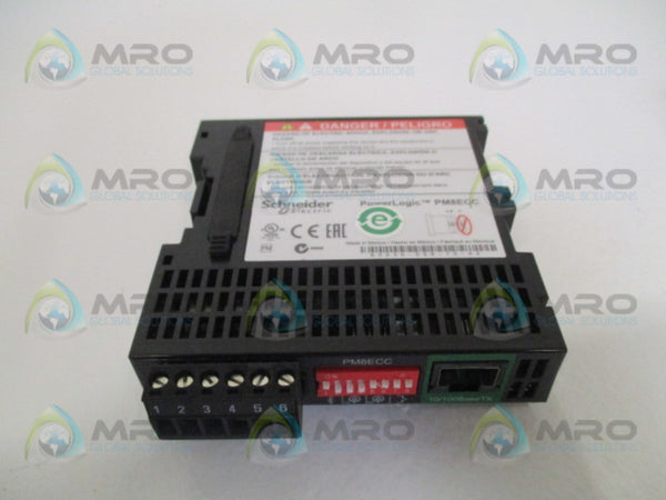 SCHNEIDER PowerLogic PM8ECC ETHERNET COMMUNICATIONS CARD NSMP