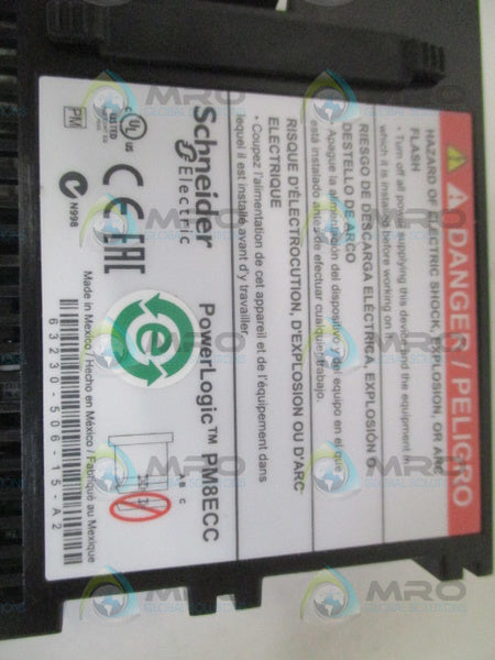 SCHNEIDER PowerLogic PM8ECC ETHERNET COMMUNICATIONS CARD NSMP