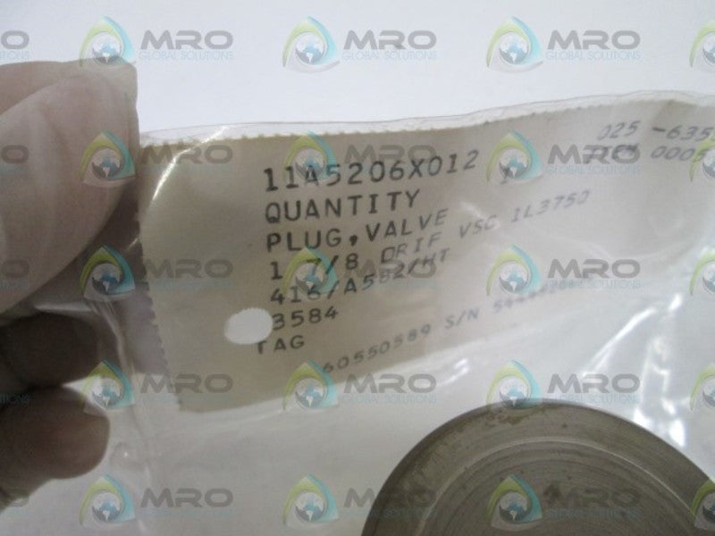 VALVE PLUG 11A5206X012  NSNP