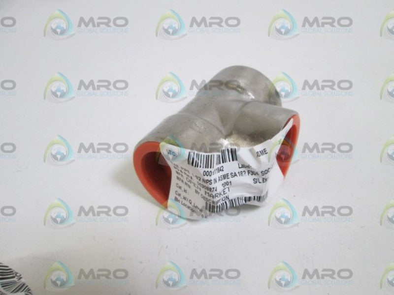 OPEN MARKET TEE PIPE 1-1/2 NPS IN ASME SA 182 F304 SOCKET NSNP