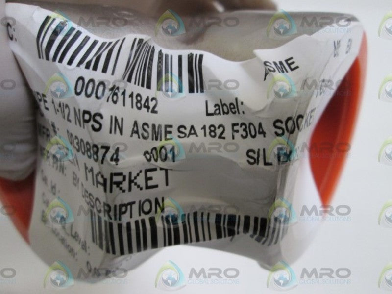 OPEN MARKET TEE PIPE 1-1/2 NPS IN ASME SA 182 F304 SOCKET NSNP