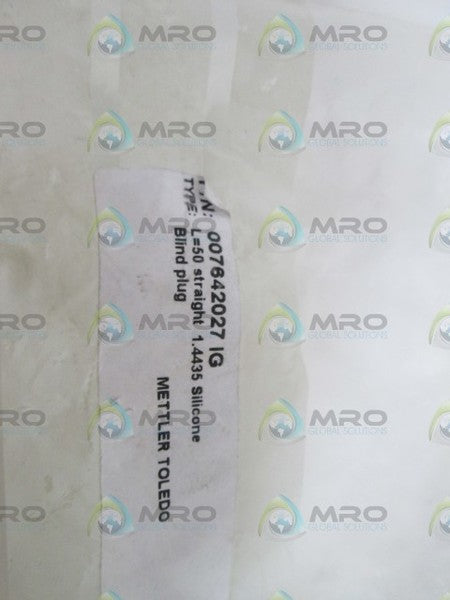 METTLER TOLEDO BLIND PLUG 007642027 IG NSNP