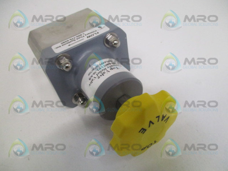 TOP VALVE TVP2-50-S/S PRESSURE RELIEF VALVE NSNP