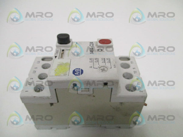ALLEN BRADLEY 140A-C2A-A25 SER. A CIRCUIT BREAKER 0.16-0.25A  UNMP