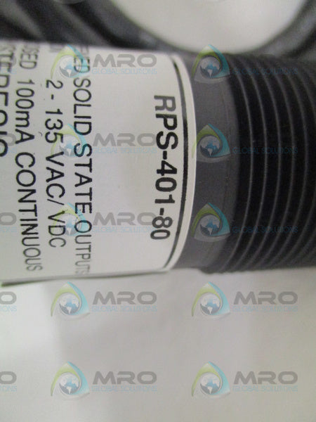 MIGATRON RPS-401-80 ULTRASONIC SENSOR NSMP