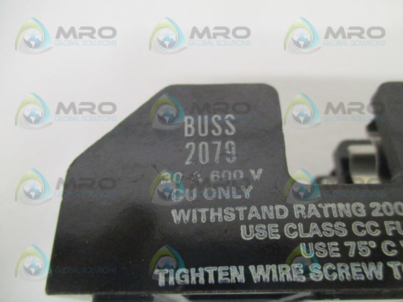 BUSS 2079 FUSE HOLDER 30A 600V  UNMP