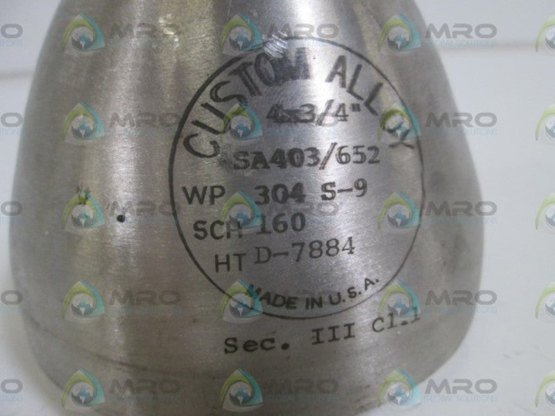 CUSTOM ALLOW 4x3/4" SA403/652  NSNP