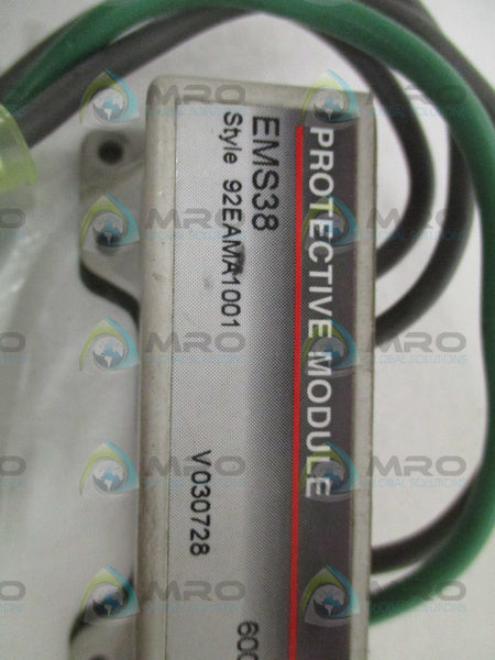 CUTLER HAMMER EMS38 SURGE SUPPRESSOR 600V  UNMP