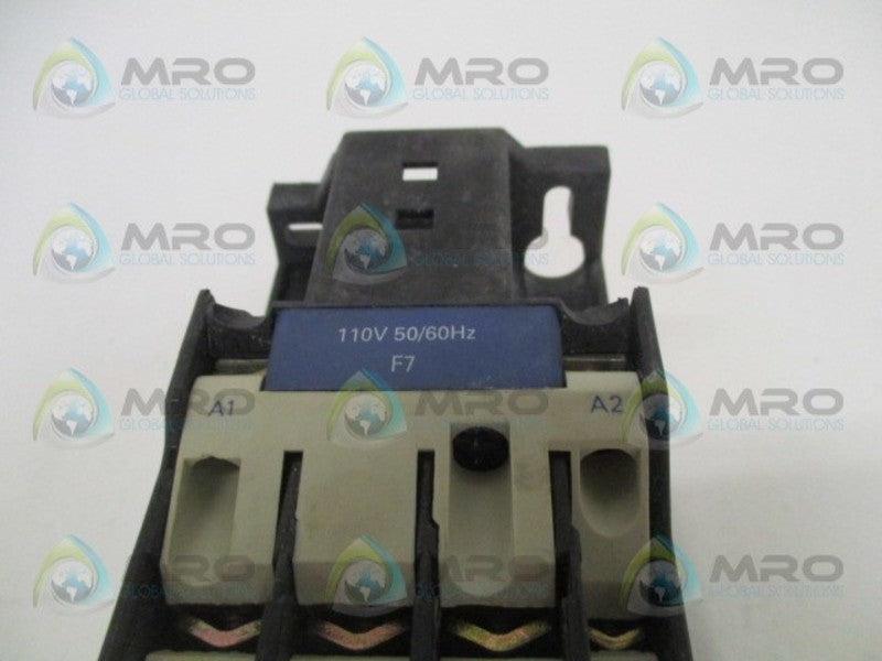TELEMECANIQUE LC1D3210F7 MAGNETIC CONTACTOR 110V UNMP