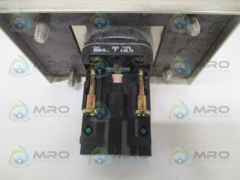 ALLEN BRADLEY 800R-1HX4T SER. A PUSHBUTTON STATION  UNMP
