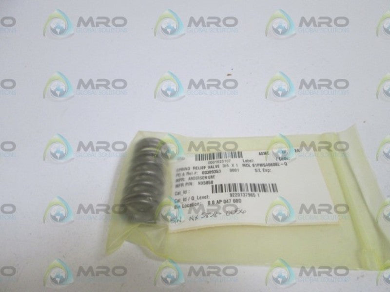 ANDERSON GRE SPRING 3/4X1 NX5858  NSNP