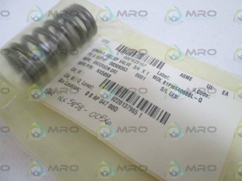ANDERSON GRE SPRING 3/4X1 NX5858  NSNP