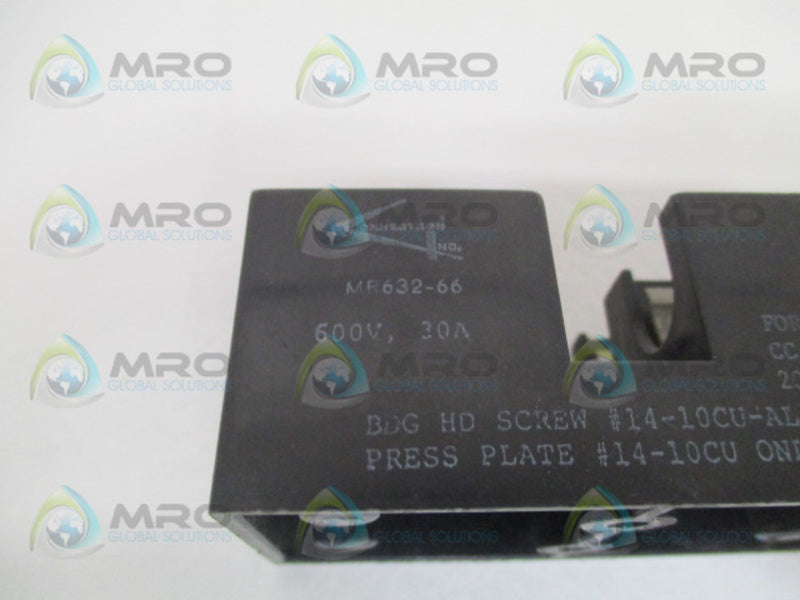CONNECTRON MR632-66 FUSE HOLDER 600V 30A  UNMP