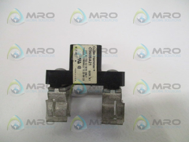 CUTLER HAMMER C350BA21 FUSE HOLDER  UNMP
