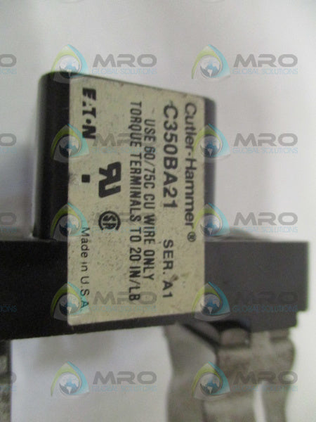 CUTLER HAMMER C350BA21 FUSE HOLDER  UNMP