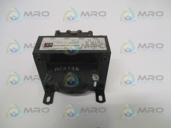 CUTLER HAMMER C340DNG CONTROL TRANSFORMER .120 KVA  UNMP