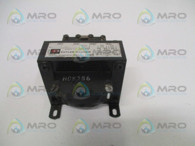 CUTLER HAMMER C340DNG CONTROL TRANSFORMER .120 KVA  UNMP