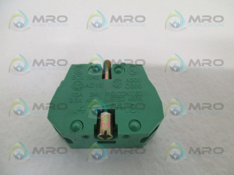 AUTOMATION DIRECT ECX1040 CONTACT BLOCK  UNMP