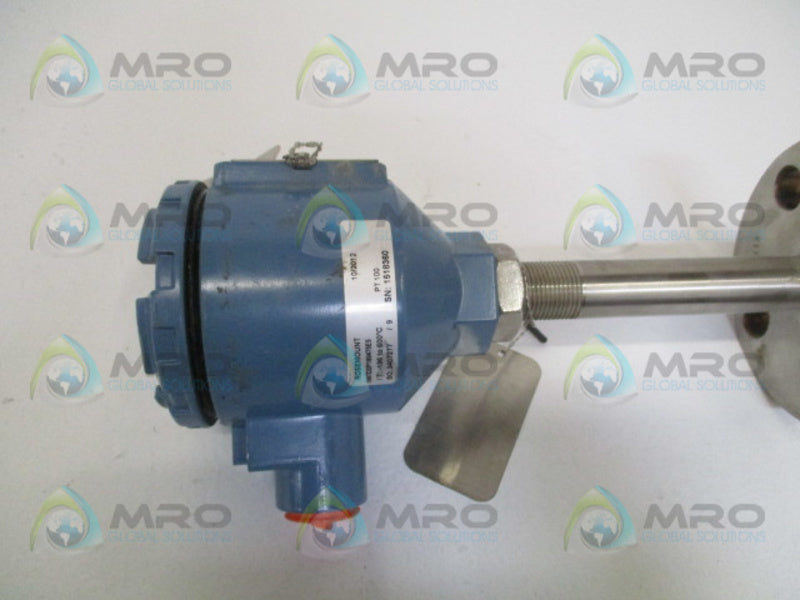 ROSEMOUNT 1067D2P160475E5 TEMPERATURE TRANSMITTER -196/600 C 1"  NSNP