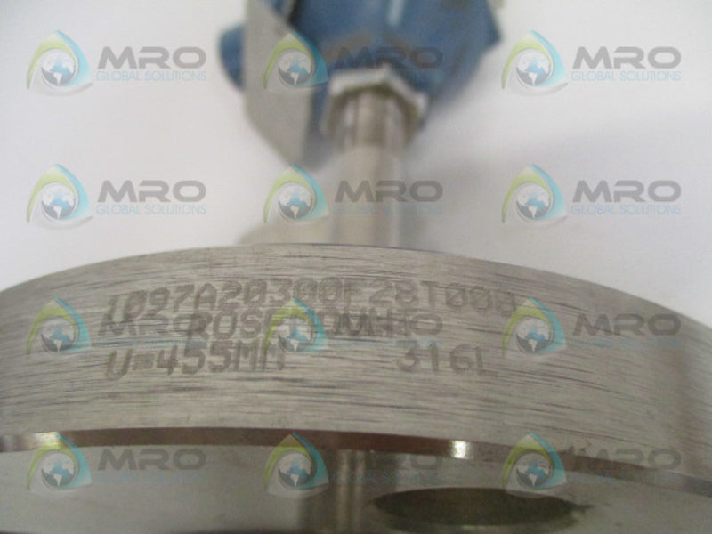 ROSEMOUNT 1057D2P160475E5 TEMPERATURE TRANSMITTER -196/600 C 1-1/2"  UNMP