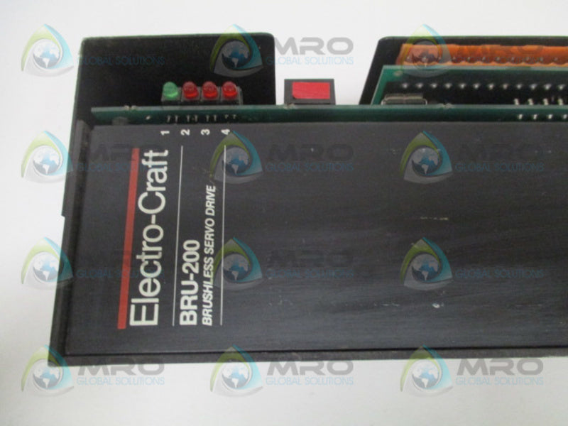 ELECTRO-CRAFT BRU-200 DM-20 9101-1002 BRUSHLESS SERVO DRIVE  UNMP