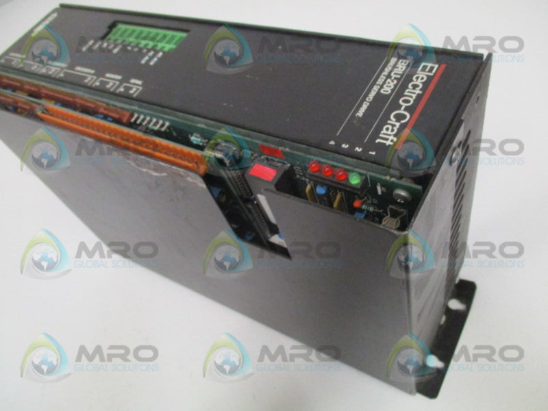 ELECTRO-CRAFT BRU-200 DM-20 9101-1002 BRUSHLESS SERVO DRIVE  UNMP