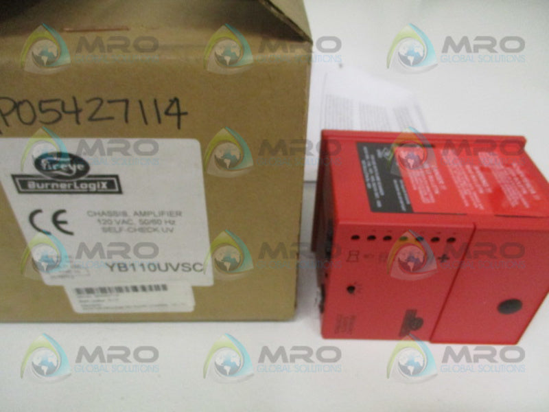 FIREYE YB110UVSC AMPLIFIER CHASSIS 120VAC  NSMP