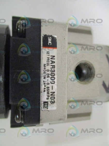 SMC NAR3000-N03 PNEUMATIC PRESSURE REGULATOR UNMP