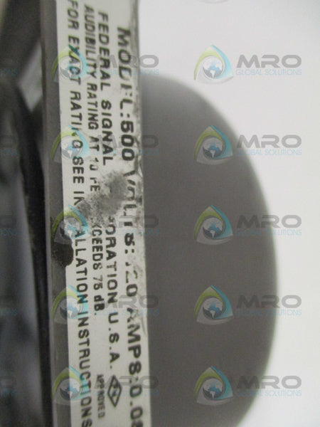 FEDERAL SIGNAL 500-120-1 UNMP