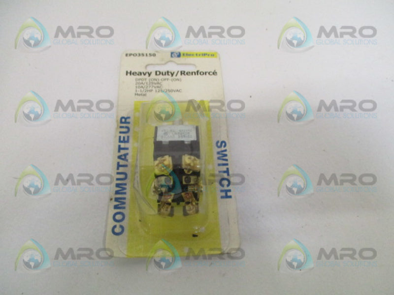 ELECTRIPRO 80,000 SERIES EPO35150 E60272 SWITCH  NSMP