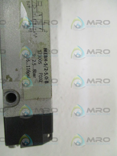 FESTO MEBH-5/2-5,0-B SOLENOID VALVE  UNMP