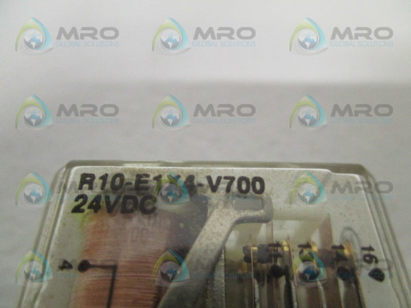 POTTER & BRUMFIELD R10-E1X4-V700 RELAY 24VDC 5A  UNMP
