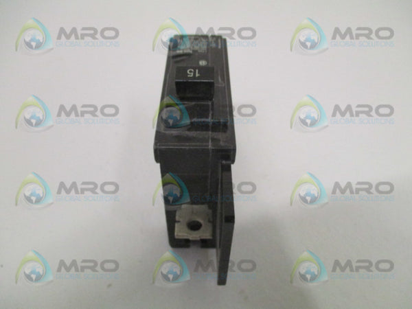 SIEMENS BQ1B015 CIRCUIT BREAKER 15A  UNMP