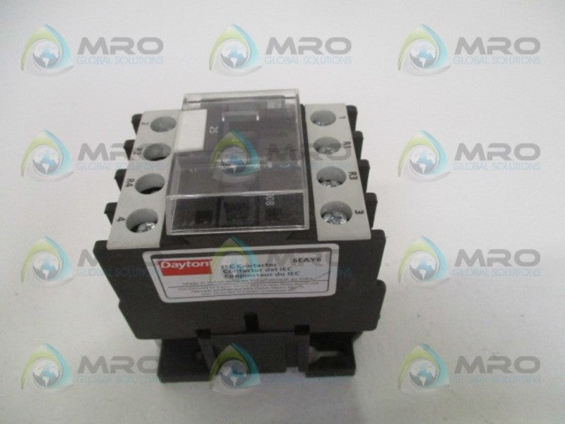 DAYTON 6EAY6 CONTACTOR 120VAC  NSMP