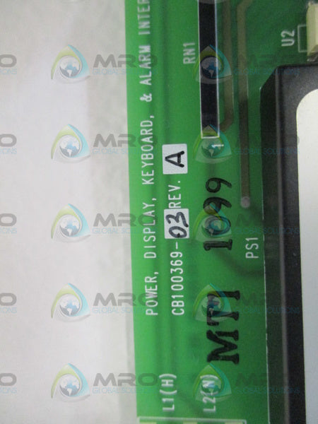 INTERFACE BOARD CB100369-03 UNMP