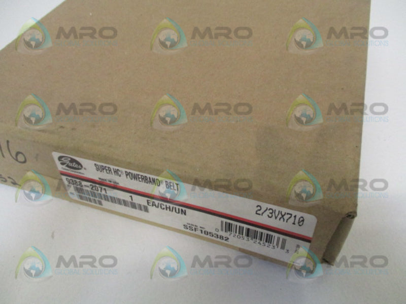 GATES 9388-2071 2/3VX710 POWERBAND BELT NSFS