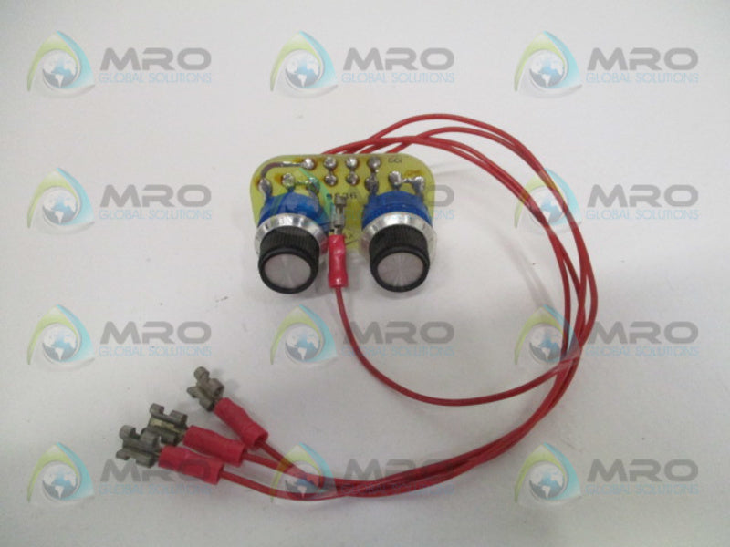 PAX 08-2047-31 KNOB POTENTIOMETER ASSEMBLY NSNP