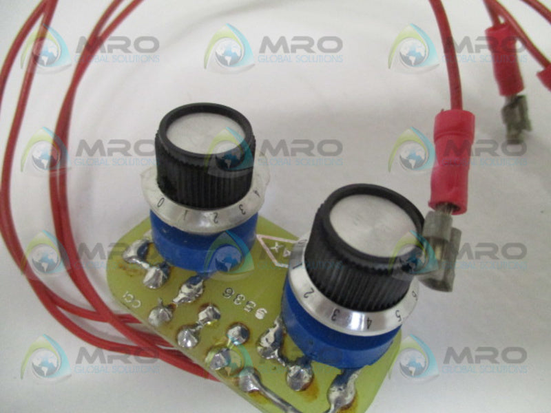 PAX 08-2047-31 KNOB POTENTIOMETER ASSEMBLY NSNP
