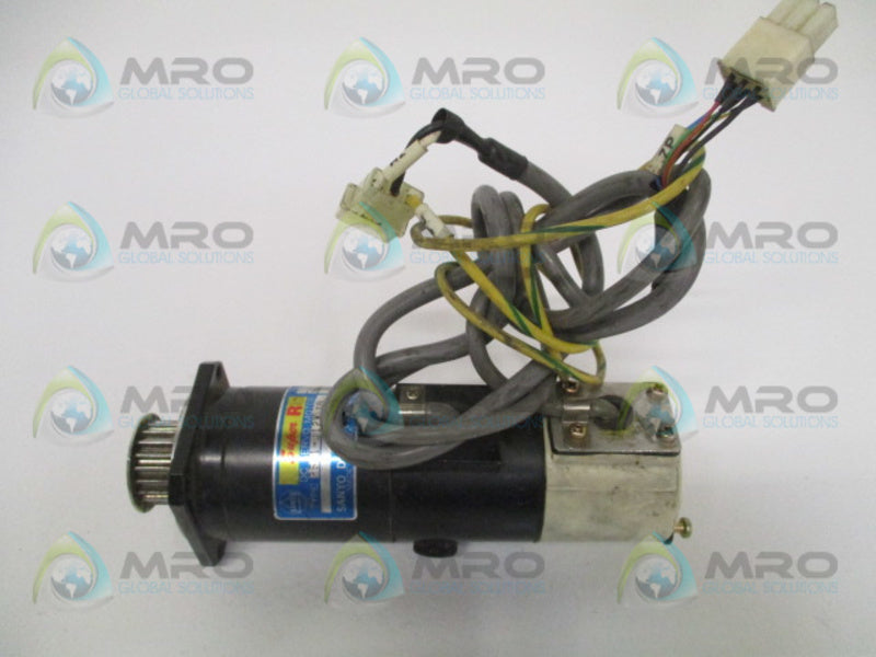 SANYO R511-012W18 E501000C30 DC SERVO MOTOR 3000 RPM UNMP