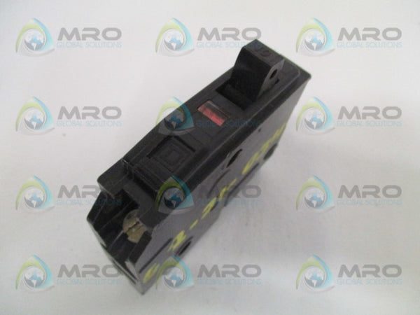 SQUARE D QOB110 CIRCUIT BREAKER 10A UNMP