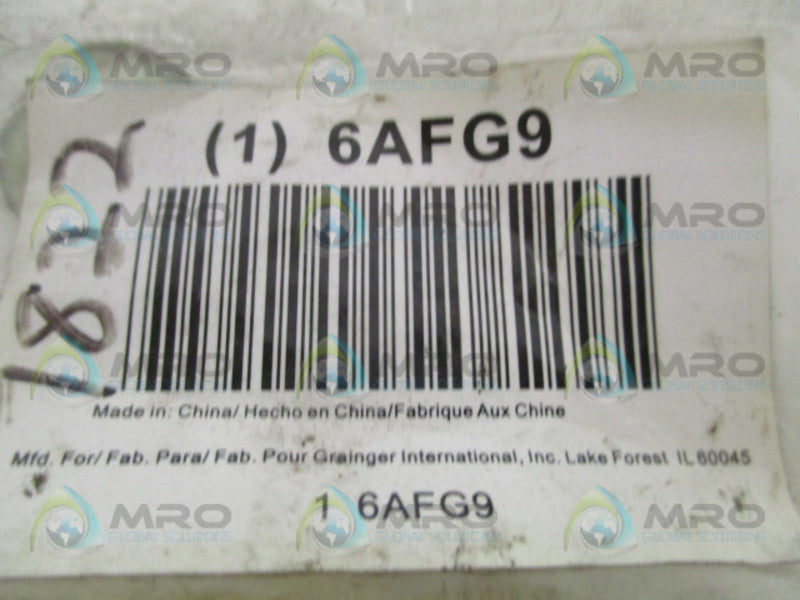GRAINGER 6AFG9 HOSE BARD FITTING 1/4" NSMP
