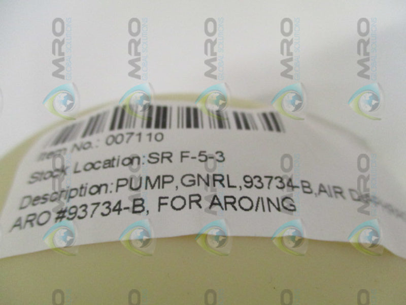 INGERSOLL RAND 93734-B AIR DIAPHGRAM NSNP