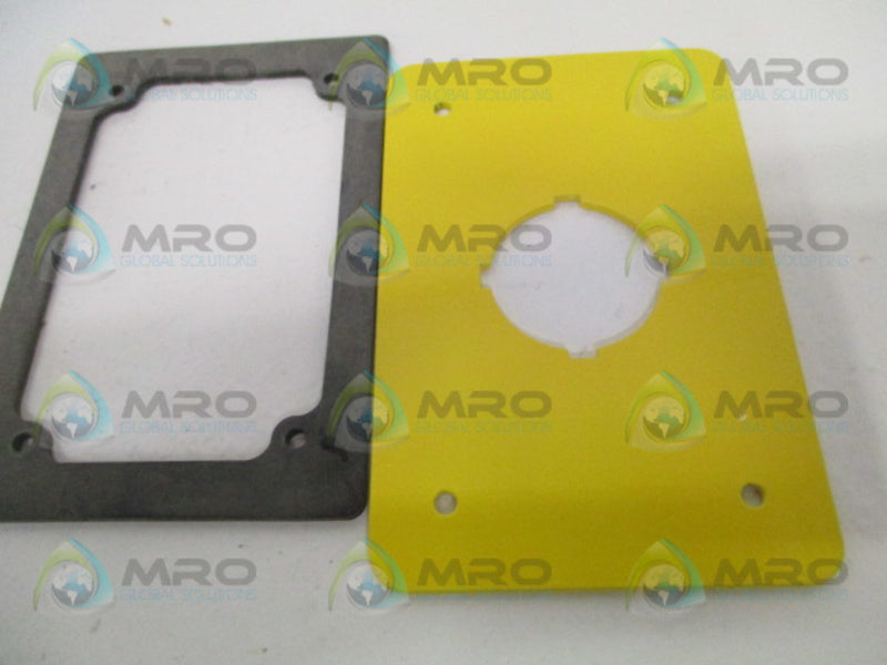 REES 01004-043 YELLOW ADAPTER COVER PLATE KIT  NSMP