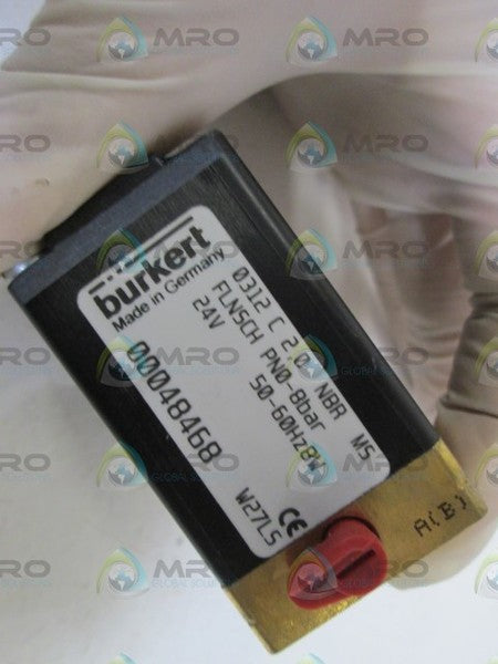 BURKERT VALVE COIL 00048468 (MISSING SCREWS)  NSNP