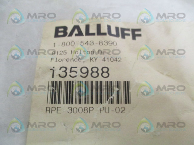 BALLUFF RPE3008P-PU-02 INDUCTIVE PROXIMITY SENSOR  NSMP