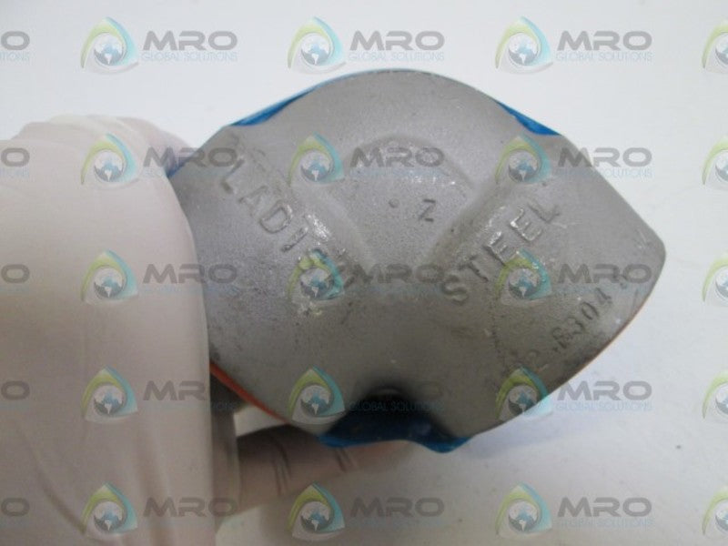 LADISH STEEL ELBOW 1 1/2" 3000WOG A182F304S4HDZ NSNP